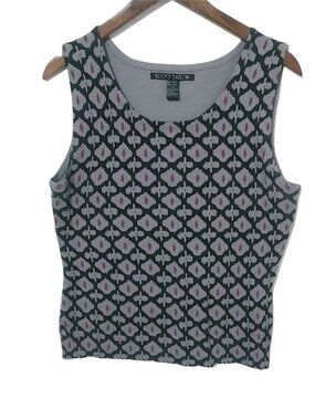 Scott Taylor L Black Pink Tank Top